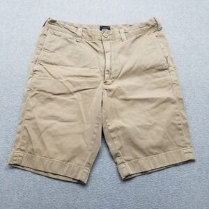 J‎ Crew Shorts Mens 30 Khaki Beige Chino Casual Pockets Outdoor